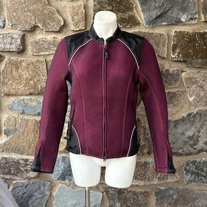 Harley-Davidson Pink Label Collection 3-in-1 Mesh Jacket in Pink & Black Small